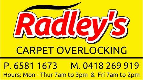 Photo: Radley's Carpet Overlocking